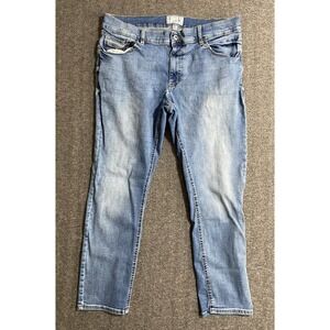 Sun + Stone Men's Straight Street Jeans Blue Size 38x30
